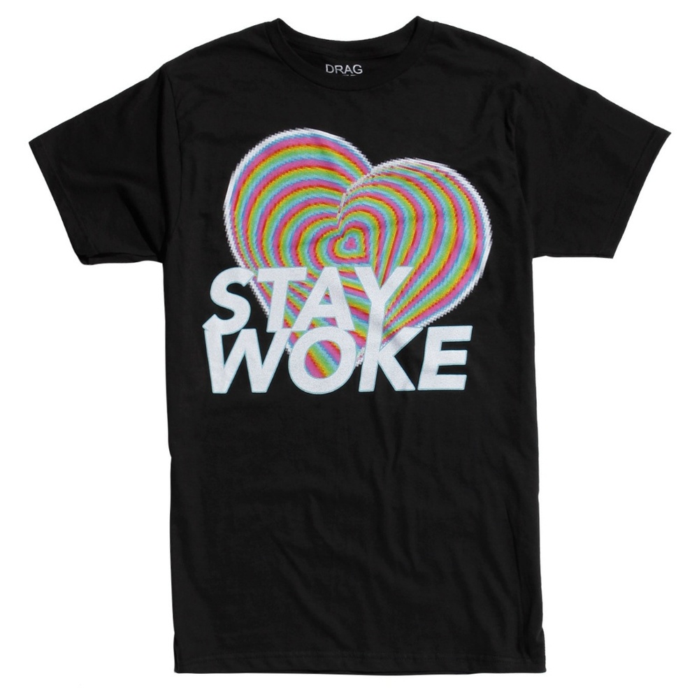 STAY WOKE hottopic tshirt
